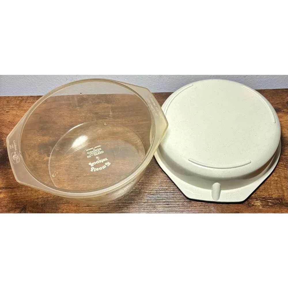 Vintage Nordic Ware Steam R Roaster Hi-speed Microwave Cooker Roaster Steamer